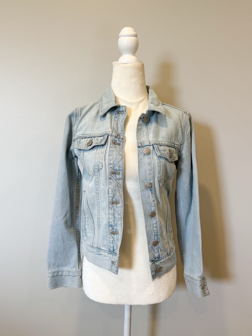 Madewell Light Wash Denim Jacket XXS